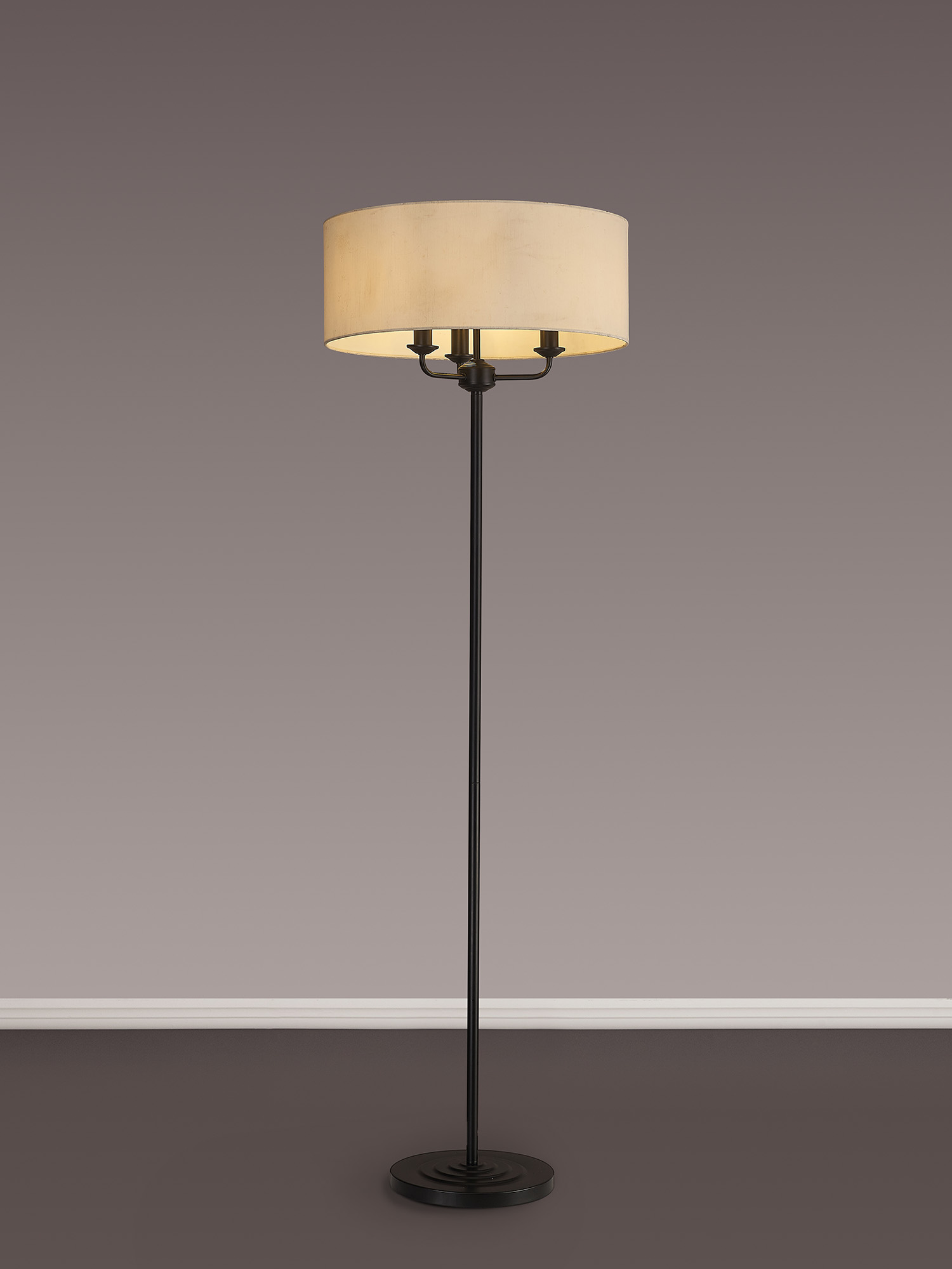 Banyan MB IV Floor Lamps Deco Shaded Floor Lamps